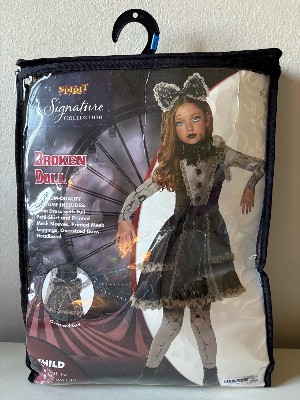 Broken Doll Costume - Black